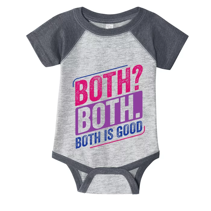 Bi Pride Bisexual Bisexuality Bi Flag Infant Baby Jersey Bodysuit