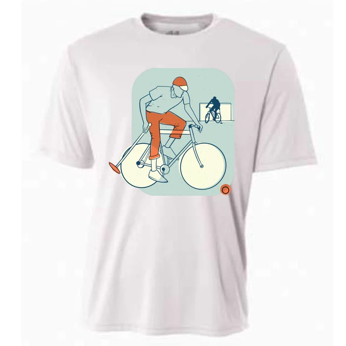 Bike Polo Cooling Performance Crew T-Shirt