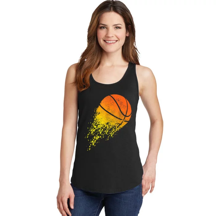 Basketball Player Bball Sports Coach Fan Baller Ladies Essential Tank