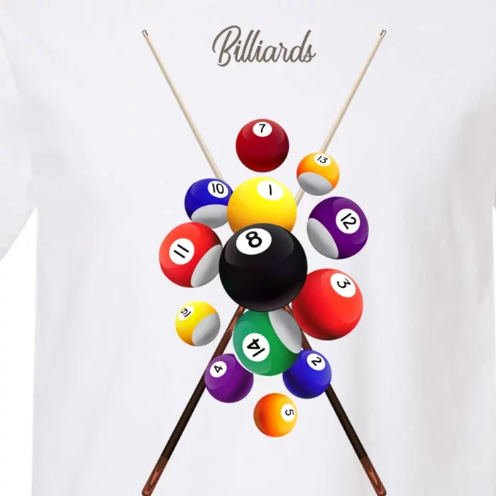 Billiard Pool Billiards Gift Garment-Dyed Heavyweight T-Shirt