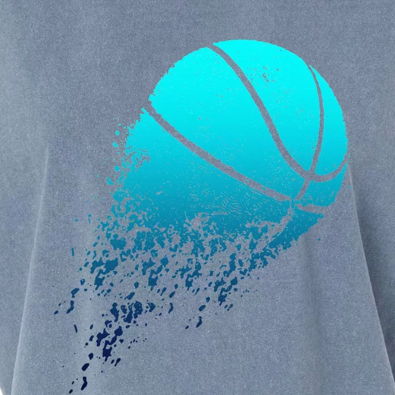 Basketball Player Bball Sports Coach Fan Baller Garment-Dyed Women's Muscle Tee