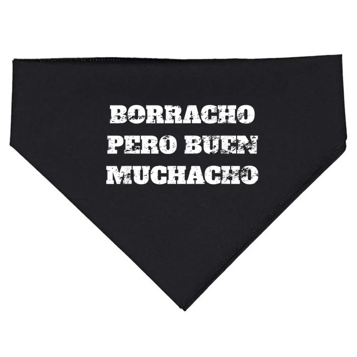 Borracho Pero Buen Muchacho USA-Made Doggie Bandana