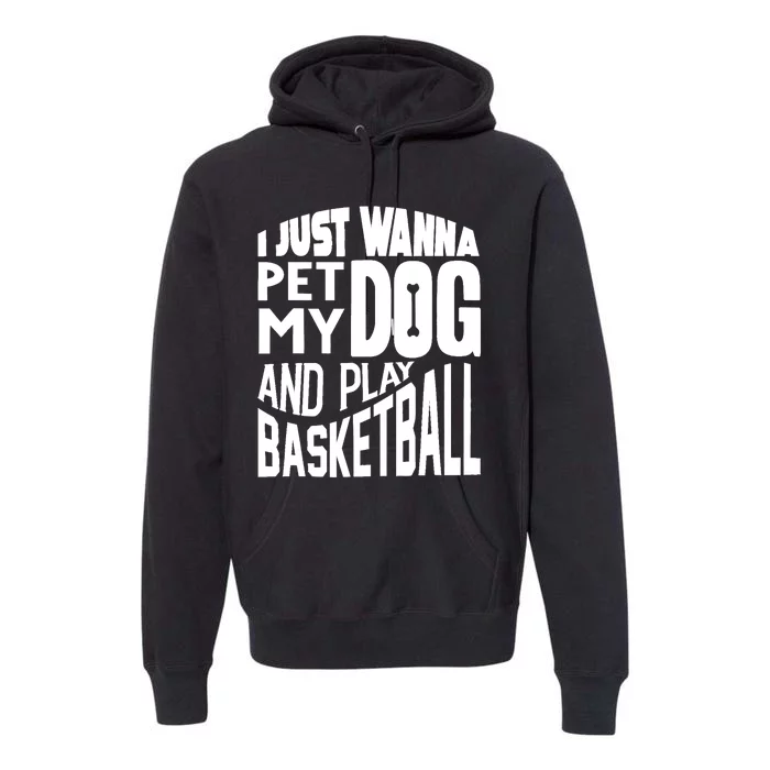 Basketball Player Basketball Lover Premium Hoodie