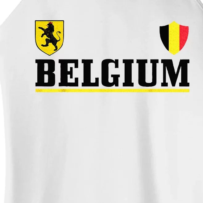 Belgium Pride Belgian Flag Women’s Perfect Tri Rocker Tank