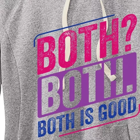 Bi Pride Bisexual Bisexuality Bi Flag Women's Fleece Hoodie