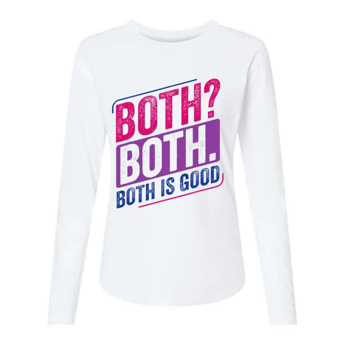 Bi Pride Bisexual Bisexuality Bi Flag Womens Cotton Relaxed Long Sleeve T-Shirt