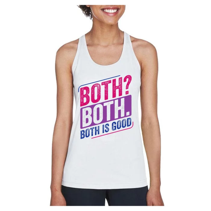 Bi Pride Bisexual Bisexuality Bi Flag Women's Racerback Tank