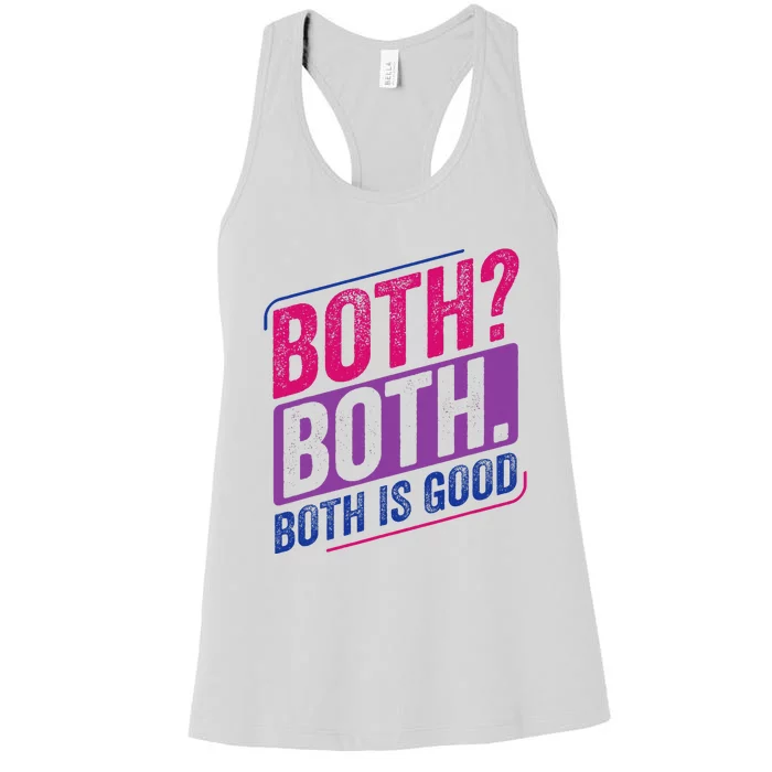 Bi Pride Bisexual Bisexuality Bi Flag Women's Racerback Tank