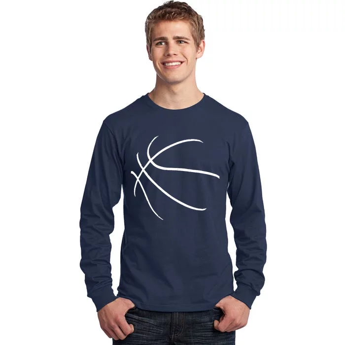 Basketball Player Basketballer Sports Graphic Tall Long Sleeve T-Shirt