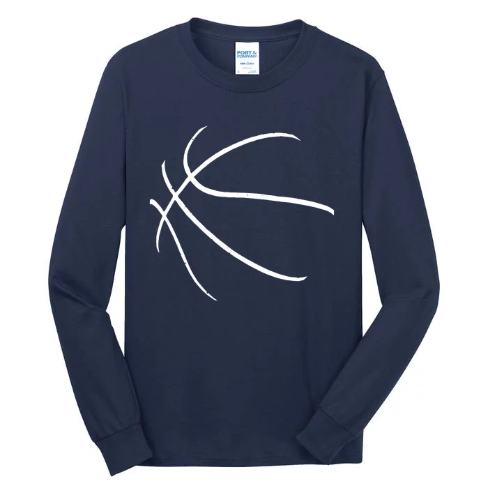 Basketball Player Basketballer Sports Graphic Tall Long Sleeve T-Shirt