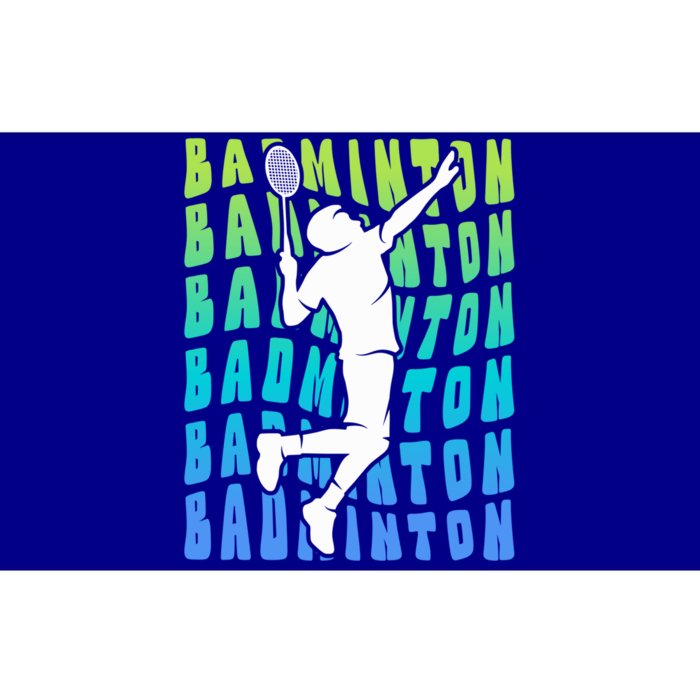 Badminton Player Badminton Funny Gift Bumper Sticker