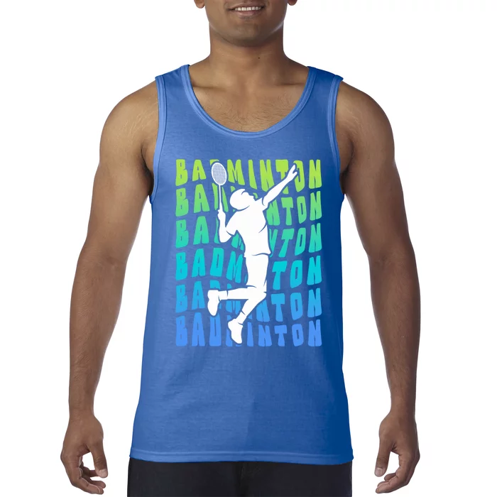 Badminton Player Badminton Funny Gift Tank Top