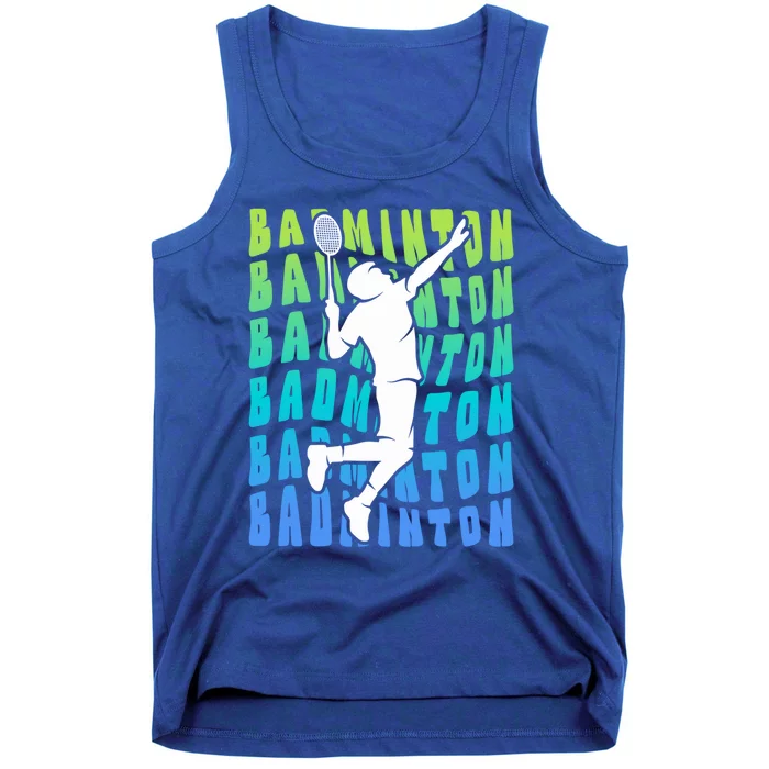 Badminton Player Badminton Funny Gift Tank Top