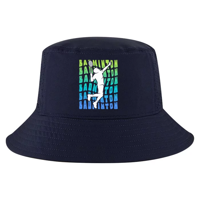 Badminton Player Badminton Funny Gift Cool Comfort Performance Bucket Hat