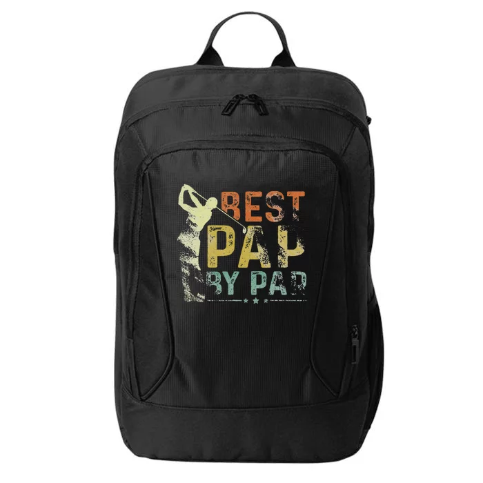 Best Pap By Par Funny Golf Lover Grandpa Golfer Fathers Day City Backpack