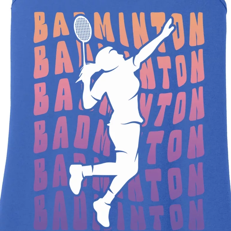 Badminton Player Badminton Gift Ladies Essential Tank