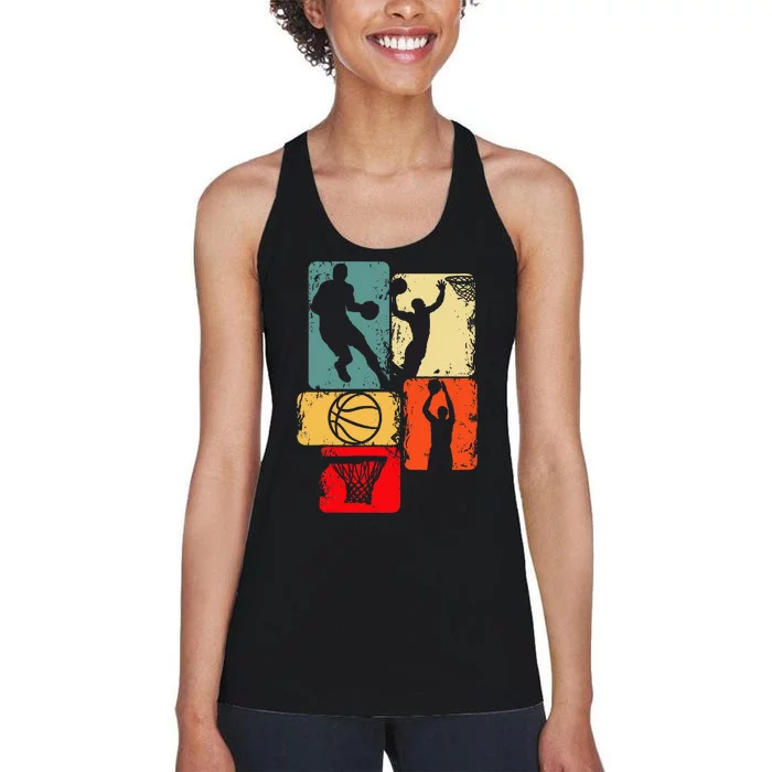 Basketball Player Women's Racerback Tank