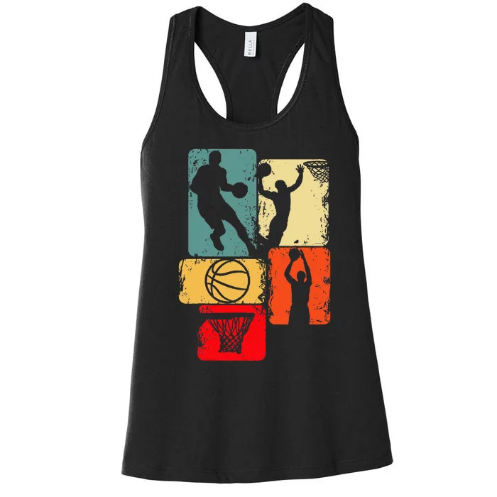 Basketball Player Women's Racerback Tank