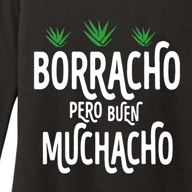 Borracho Pero Buen Muchacho Womens CVC Long Sleeve Shirt