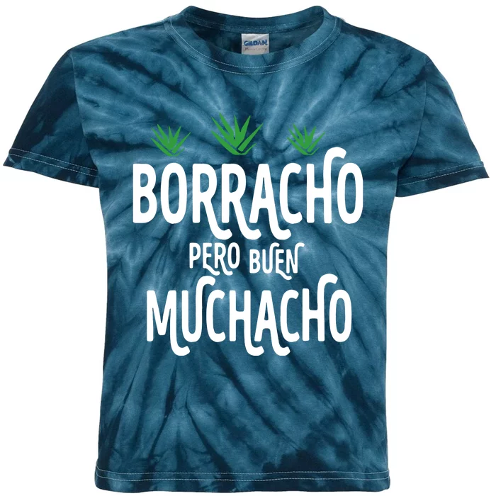 Borracho Pero Buen Muchacho Kids Tie-Dye T-Shirt