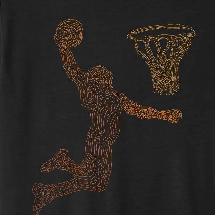 Basketball Player Basketballer Sports Evolution ChromaSoft Performance T-Shirt