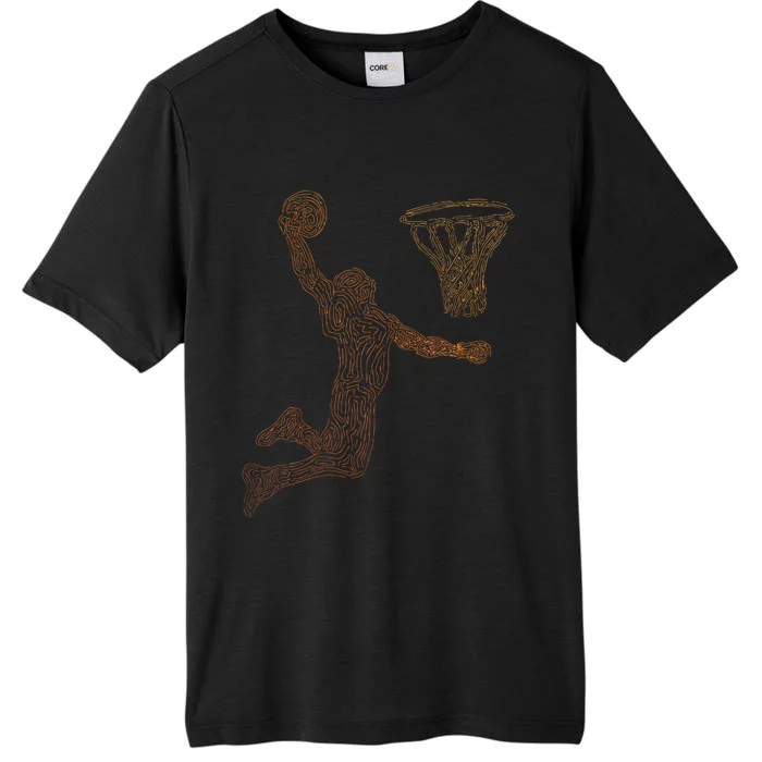 Basketball Player Basketballer Sports Evolution ChromaSoft Performance T-Shirt