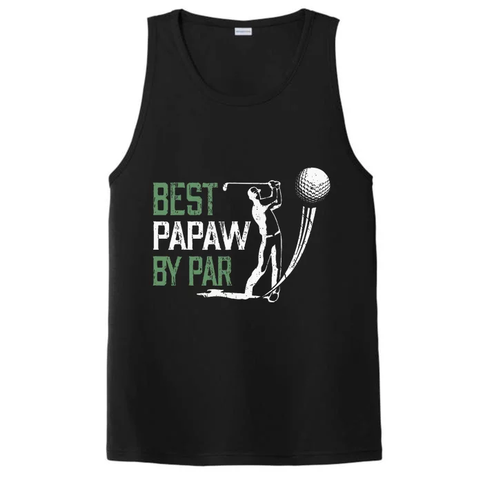 Best Papaw By Par Fathers Day Gifts Golf Lover Performance Tank