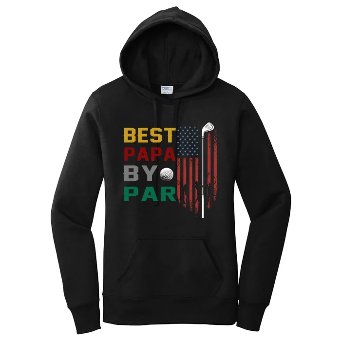 Best Papa By Par Women's Pullover Hoodie