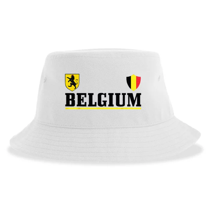 Belgium Pride Belgian Flag Sustainable Bucket Hat