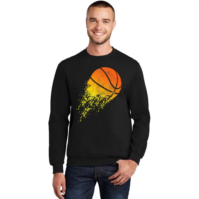 Basketball Player Bball Sports Coach Fan Baller Tall Sweatshirt