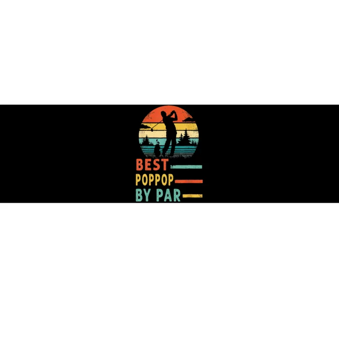 Best Poppop By Par Father's Day Golf Gift Grandpa Bumper Sticker