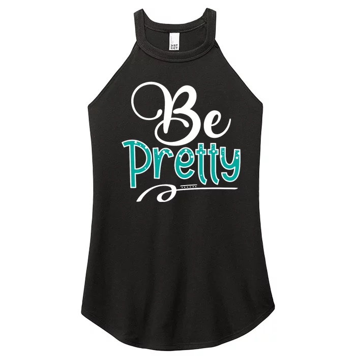 Be Pretty Women’s Perfect Tri Rocker Tank