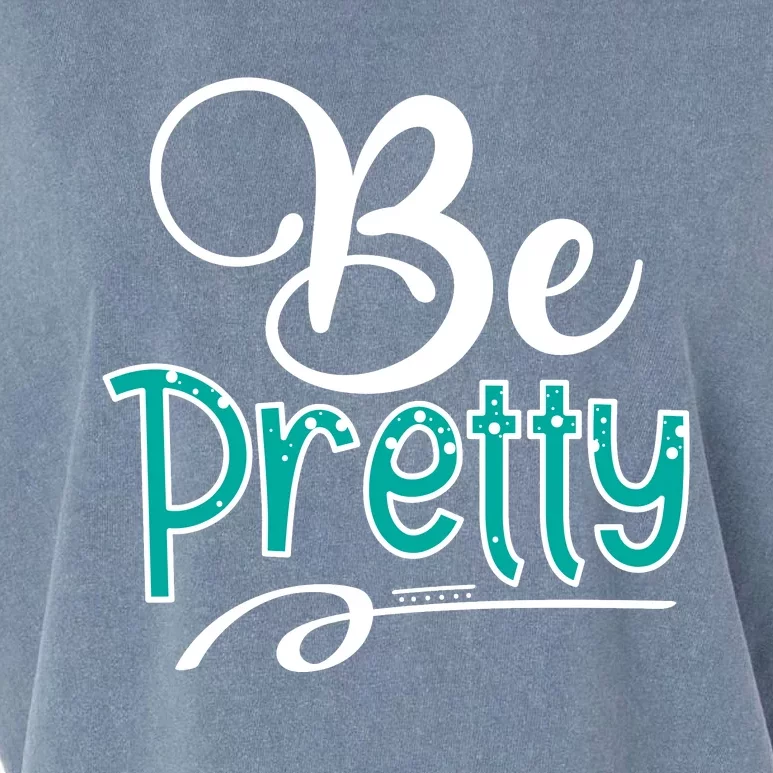 Be Pretty Garment-Dyed Women's Muscle Tee