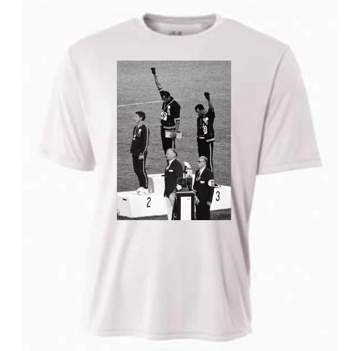 Black Power Black Fist 1968 Olympics Cooling Performance Crew T-Shirt