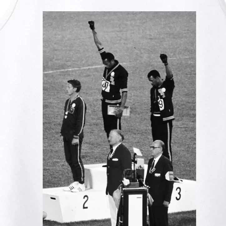 Black Power Black Fist 1968 Olympics Performance Tank