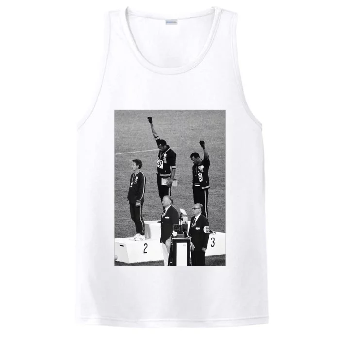 Black Power Black Fist 1968 Olympics Performance Tank