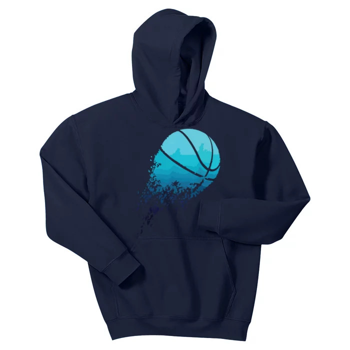 Basketball Player Bball Coach Fan Baller Sports Kids Hoodie