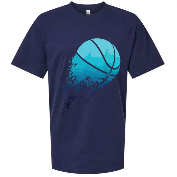 Basketball Player Bball Coach Fan Baller Sports Sueded Cloud Jersey T-Shirt