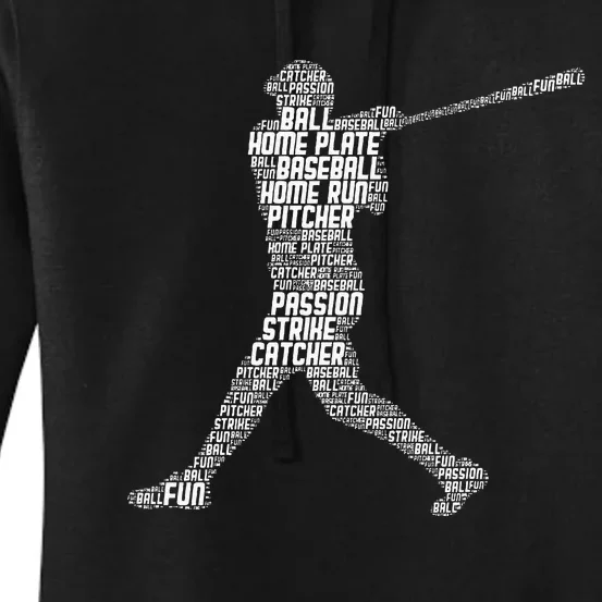 Baseball Player Batter Kids Men Women's Pullover Hoodie