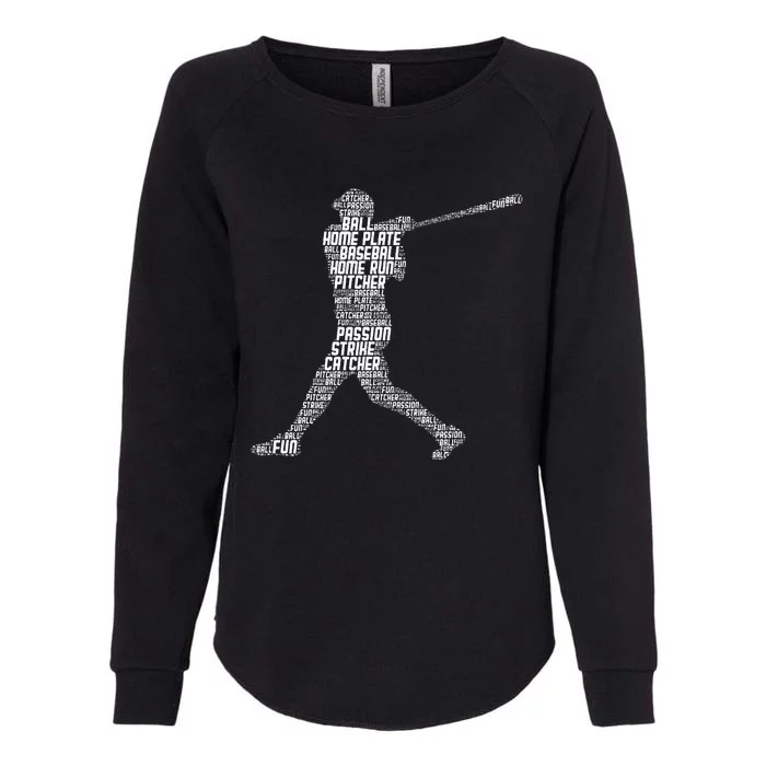 Baseball Player Batter Kids Men Womens California Wash Sweatshirt