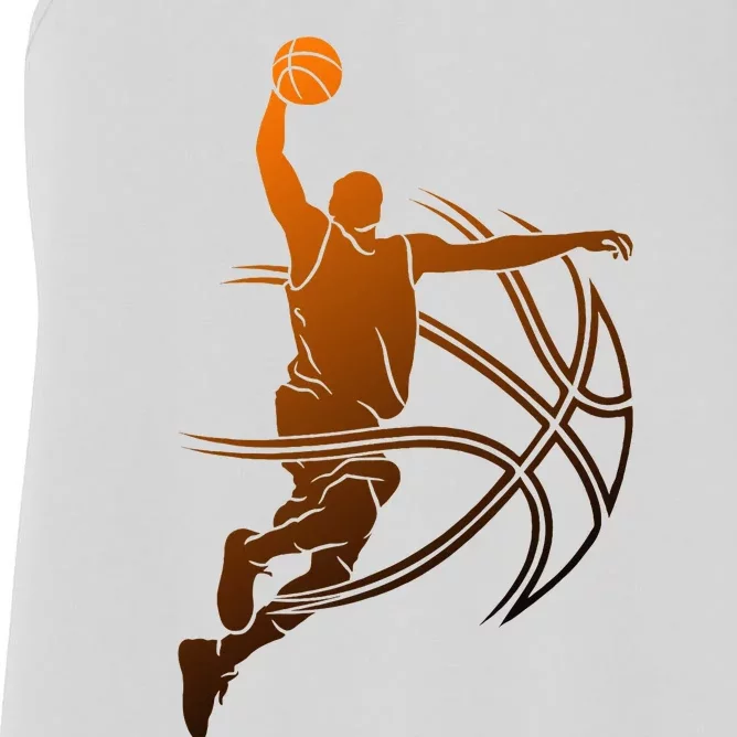 Basketball Player Women's Racerback Tank