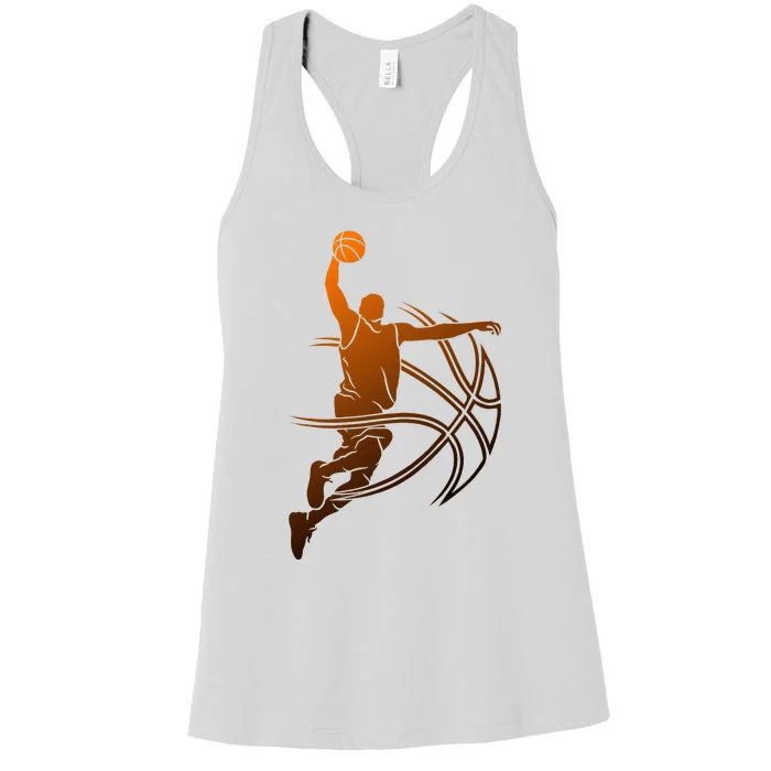 Basketball Player Women's Racerback Tank