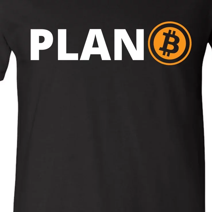 Bitcoin, Plan B, DeF,i BTFD, Bitcoin, HODL, Crypto Gift, Cryptocoin V-Neck T-Shirt