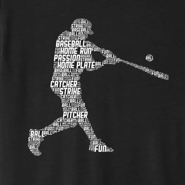 Baseball Player Batter ChromaSoft Performance T-Shirt