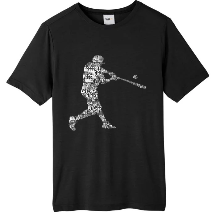 Baseball Player Batter ChromaSoft Performance T-Shirt