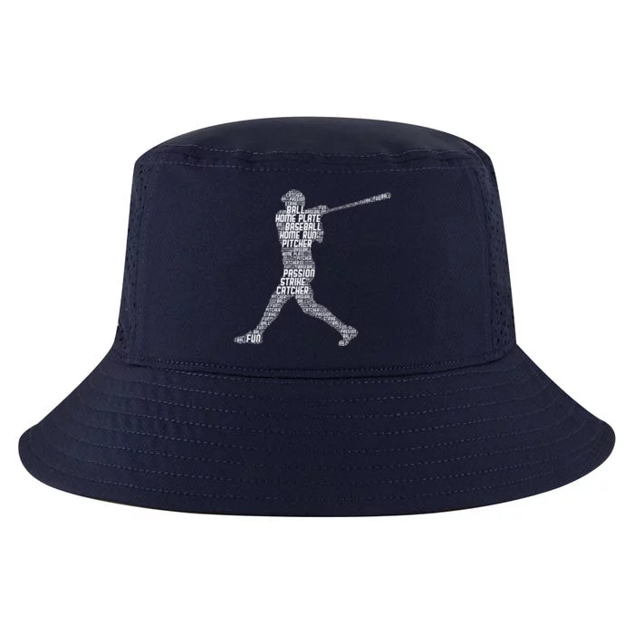 Baseball Player Batter Cool Comfort Performance Bucket Hat