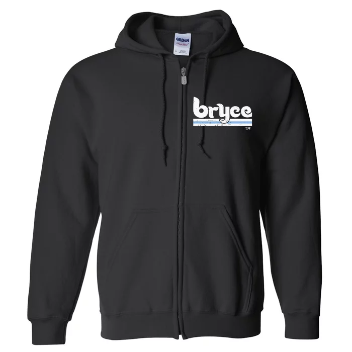 Bryce Philadelphia Baseball Full Zip Hoodie