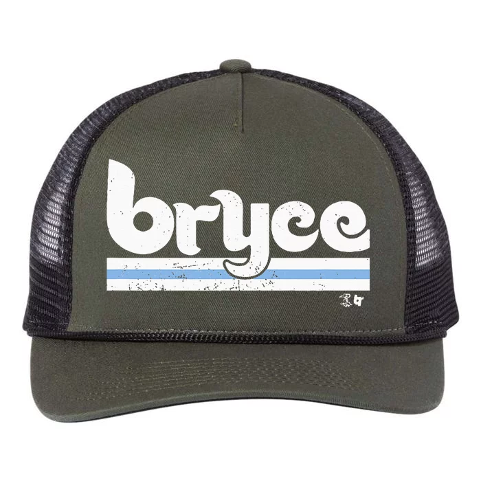 Bryce Philadelphia Baseball Retro Rope Trucker Hat Cap