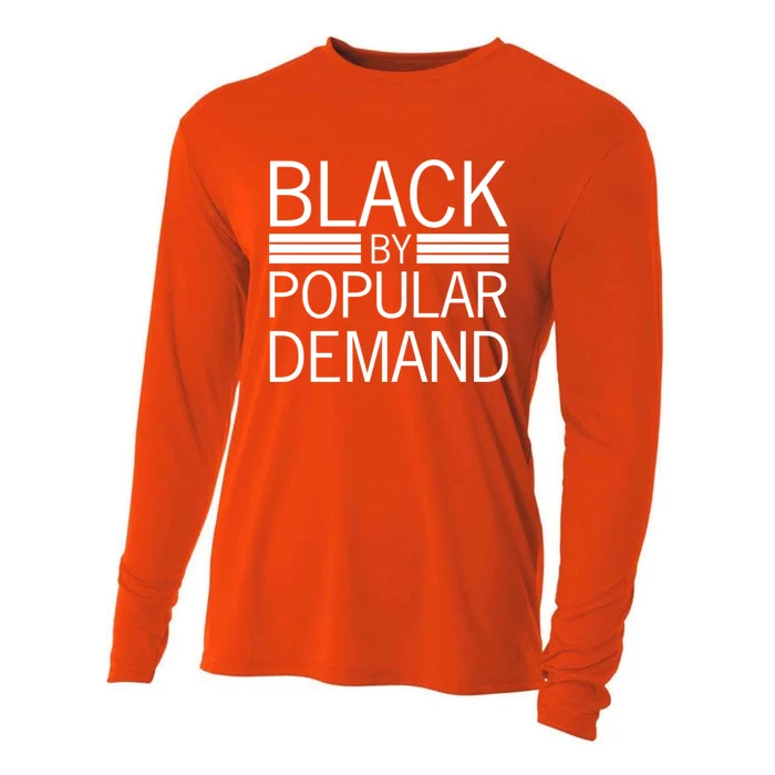 Black Proud By Popular Ded African Gift Cooling Performance Long Sleeve Crew