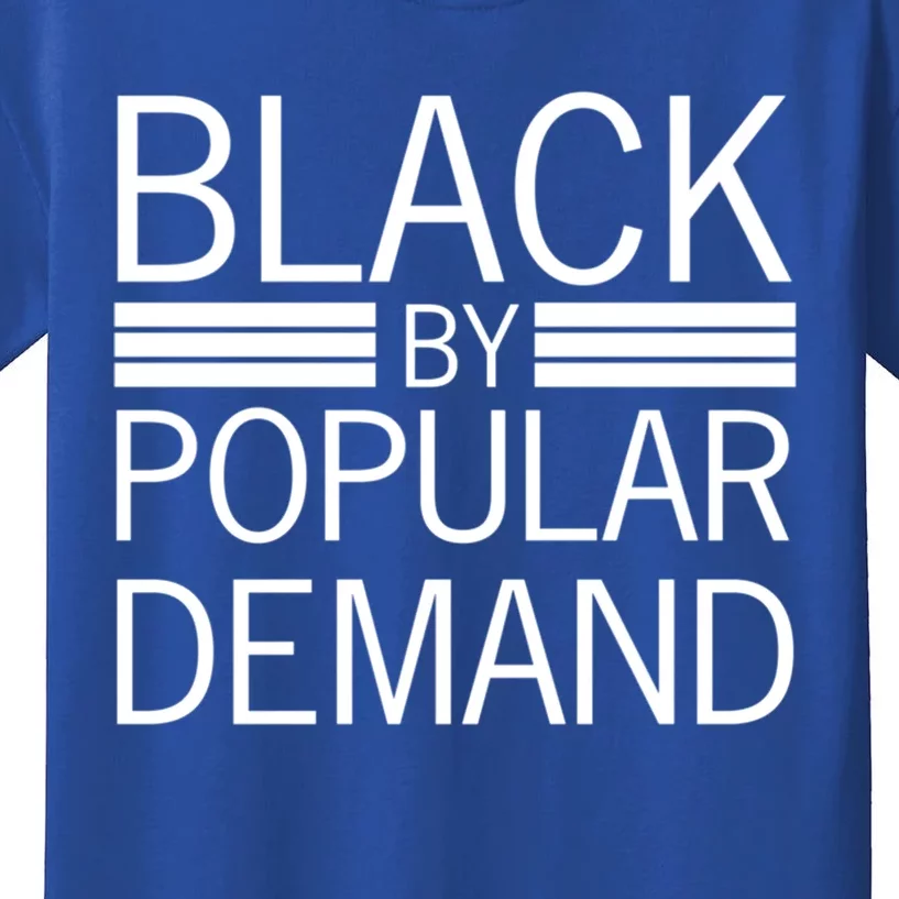 Black Proud By Popular Ded African Gift Kids T-Shirt